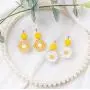 YIZHEN Sweet Daisy Sunflower Dangle Drop Earrings Summer Flower Jewelry for Women Girls YIZHEN Sweet Daisy Sunflower Dangle Drop Earrings Summer Flower Jewelry for Women Girls