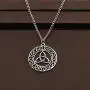 CENWA Outlander Inspired Jewelry Celtic Knot Cross Pendant Necklace Outlander Claire Fraser Necklace Sassenach Scottish Outlander Gift