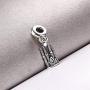 Pukido 925 Sterling Silver Bead Charm La Sagrada Familia Dangle Pendant Beads fit Pandora Bracelet & Bangle DIY Jewelry