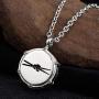 AZFVBQL Rock Drum Necklace for Mens Drummer Gifts Women Stainless Steel Music Drumstick Pendant Necklaces Charm Jewelry…