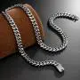 ROWIN&CO Men Chain Silver 15mm Thick Heavy Stainless Steel Miami Curb Cuban Link Necklace/Bracelet with CZ Choker Diamond Chain,8-35 inchs ROWIN&CO Men Chain Silver 15mm Thick Heavy Stainless Steel Miami Curb Cuban Link Necklace/Bracelet with CZ Choker Diamond Chain,8-35 inchs