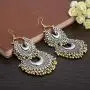 Zephyrr Fashion Turkish Style Beaded Chandbali Earrings Statement Jewelry for Women (JAE-970) Zephyrr Fashion Turkish Style Beaded Chandbali Earrings Statement Jewelry for Women (JAE-970)