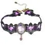 QEPOL Retro Handmade Choker Necklace for Women Gothic Black Lace Royal Court Vampire Style Wedding Beads Tassels Chain Pendant Earring Halloween Punk Costume Party Set Rock Craft Bracelet QEPOL Retro Handmade Choker Necklace for Women Gothic Black Lace Royal Court Vampire Style Wedding Beads Tassels Chain Pendant Earring Halloween Punk Costume Party Set Rock Craft Bracelet