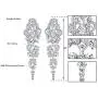mecresh Marquise Crystal Bridal Chandelier Dangle Drop Earrings Ladies Gifts in Silver/Gold Tone mecresh Marquise Crystal Bridal Chandelier Dangle Drop Earrings Ladies Gifts in Silver/Gold Tone