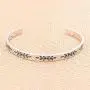 Bracelets for Women Personalized Gifts - Engraved Quote Inspirational Bracelet Birthday Christmas Funny Gifts for Best Friend, Daughter, Son, Sister, Niece, Mom, Coworkers, Stainless Steel Jewelry