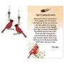 Lola Bella Gifts and Anne Koplik Red Cardinal Pave Swarovski Crystal Earrings Memorial Jewelry with Red Feathered Soul Poem Card, Gift Box Grief Sympathy Gift Lola Bella Gifts and Anne Koplik Red Cardinal Pave Swarovski Crystal Earrings Memorial Jewelry with Red Feathered Soul Poem Card, Gift Box Grief Sympathy Gift
