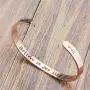 Joycuff Inspirational Bracelet Friendship Gifts for Her Girl Women Daughter Jewelry Best Friend BFF Cuff