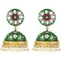 Aheli Bollywood Ethnic Oxidised Earrings Dangler Stylish Traditional Indian Fashion Jewelry for Women, Girls