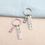 ENSIANTH Couple Keychain Lighthouse Gift You’re My Port in A Storm Keychain Set of 2 Nautical Gift