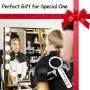 Eigso Hairdresser Gardener Tailor Accountant Bartender Book Lover Gift Keychain Bracelet She Believed She Could Appreciation Gift