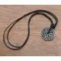 CCBFY Nordic Coin Amulet Vegvísir Odin Triple Horn Triquetra Valknut All in One Pewter Pendant Necklace CCBFY Nordic Coin Amulet Vegvísir Odin Triple Horn Triquetra Valknut All in One Pewter Pendant Necklace