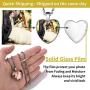 ChainsHouse Personalized Photo Necklace Men Women, Stainless Steel/18K Gold Plated Chain, Custom Picture Image Engrave Text Rectangular/Heart/OvalPendant Memorial Jewelry