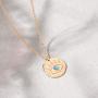 VACRONA Dainty Layered Cross Necklace for Women 14K Gold Plated Gold Faith Pendant Choker Necklace Layering Long Necklace for Women Lucky Love Pendant Necklace Protection Necklace Jewelry Gift