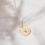 VACRONA Dainty Layered Cross Necklace for Women 14K Gold Plated Gold Faith Pendant Choker Necklace Layering Long Necklace for Women Lucky Love Pendant Necklace Protection Necklace Jewelry Gift