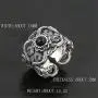 LOVECOM 990 Sterling Silver Dragon Rings for Men Vintage Open Ring Thai Silver Jewelry Cool Birthday Party Gift LOVECOM 990 Sterling Silver Dragon Rings for Men Vintage Open Ring Thai Silver Jewelry Cool Birthday Party Gift
