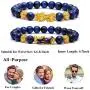 BOMAIL Feng Shui Good Luck Bracelets- Natural Tiger Eye Stone Healing Energy Pixiu Dragon Charm Beaded Bracelet Attach Wealth Money Jewelry BOMAIL Feng Shui Good Luck Bracelets- Natural Tiger Eye Stone Healing Energy Pixiu Dragon Charm Beaded Bracelet Attach Wealth Money Jewelry