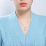 ANISLAJW Initial Necklace for Women, Rose Gold Plated Cubic Zirconia Letter Initial Necklace for Women Teen Girl