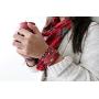 Wakami Earth Charm Bracelet | Handmade Boho Jewelry for Womens & Mens | Braided, Beaded, Waterproof, Fair Trade, Stackable Bracelets | Sliding closure and button closure the strands