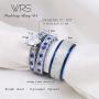 wedding ring set Two Rings His Hers Couples Matching Rings Womens 2pc White Gold Filled Heart CZ Wedding Engagement Ring Bridal Sets Mens Stainless Steel Wedding Band