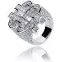 Crystal Dollar Sign Ring for Men, Iced Out Cubic Zirconia US Dollar Ring, Hip Hop Dollar Symbol Ring, Punk Rock Ring for Rapper, Dollar Money Amulet Ring, Dollar Keepsake Jewelry Gift