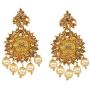 Bindhani Indian Jewelry Bridal Bridemaids Wedding Jewellery Choker Gold Plated Bollywood Kundan Necklace Earrings Tikka Set for Women