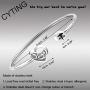 CYTING Doctor Nurse Stethoscope Cuff Bracelet Medical Jewelry Medical Student Graduation Gift for RN MA NP PA