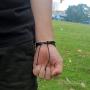 WUSHIMAOYI Circling Sharks Bracelet Personalized Jewelry Leather Bracelet Gifts Customize Your Own Style
