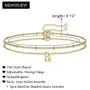 Memorjew Initial Bracelets for Women, 14K Gold Plated Layered Initial Bracelets for Women Girls Jewelry Gifts Memorjew Initial Bracelets for Women, 14K Gold Plated Layered Initial Bracelets for Women Girls Jewelry Gifts