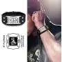 FaithHeart Mens Cuff Bracelet-Genuine Leather Wristband-Catholic Saint Michael/St Christopher/St Florian/Eye of Horus Adjustable Bracelets Can Engrave FaithHeart Mens Cuff Bracelet-Genuine Leather Wristband-Catholic Saint Michael/St Christopher/St Florian/Eye of Horus Adjustable Bracelets Can Engrave