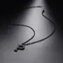 PROSTEEL Stainless Steel/Sterling Silver Initial Name Necklace, A to Z Initial Letter Personalized Necklaces for Men Women, Gold/Silver/Black Tone, 16''/20'' Adjustable, Come Gift Box