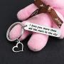 WUSUANED I Love You More Than All The Stars in The Sky Keychain Astronomy Gift for Couple Family Best Friends