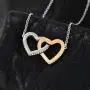 Faith Davis Interlocking Hearts Necklace - Gift for Daughter from Mom - Birthday, Graduation, or Just Because! Faith Davis Interlocking Hearts Necklace - Gift for Daughter from Mom - Birthday, Graduation, or Just Because!