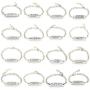 YOYONY 10 PCS Packs ! Random Inspirational Message Adjustable Leather Bracelets,Motivational Quotes Bangle Bracelets,Minimalist Decoration BFF Jewelry