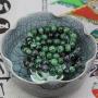 Amandastone Gem Semi Precious Gemstone 10mm Round Crystal Beads Stretch Bracelet 7 Inch Unisex