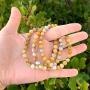 Natural Crazy Lace Agate Gemstone Bracelet 7.5 Inch Stretchy Chakra Gems Stones Healing Crystal Birthday Gifts GB6-B53