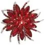 seven wolves Womens Austrian Crystal Brooch Wedding Flower Leaf Bouquet Brooch seven wolves Womens Austrian Crystal Brooch Wedding Flower Leaf Bouquet Brooch