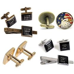 Kooer Handmade Custom Personalized Wedding Cuff Links Father of The Bride Cufflinks Jewelry Gift