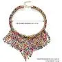 Beaded Bib Collar Necklaces for Women Africa Beaded Statement Necklaces Multi Layered Seed Bead Choker Necklace Bohemian Statement Necklace Fashion Jewelry Beaded Bib Collar Necklaces for Women Africa Beaded Statement Necklaces Multi Layered Seed Bead Choker Necklace Bohemian Statement Necklace Fashion Jewelry