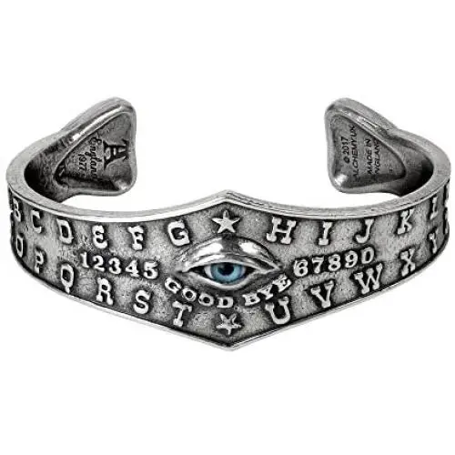 Alchemy Gothic Decorative One Size Adjustable Realistic Taxidermy Ouija Eye Bangle Alchemy Gothic Decorative One Size Adjustable Realistic Taxidermy Ouija Eye Bangle