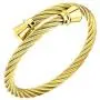 555Jewelry Classic Vintage Stainless Steel Twisted Wire Cuff Bracelet Bangle 555Jewelry Classic Vintage Stainless Steel Twisted Wire Cuff Bracelet Bangle