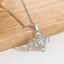 Dragon Necklace for Women CELESTIA 925 Sterling Silver Necklace Animal Jewelry Gifts for Women - 18 Inch Chain