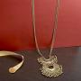 Zephyrr Fashion Turkish Style Beaded Pendant Long Necklace for Women Boho Gypsy Statement Jewelry JAN-690