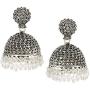 Efulgenz Indian Vintage Bollywood Gypsy Oxidized Gold Plated Traditional Jhumka Jhumki Earrings for Women and Girls