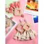 2 Pairs Rattan Tassel Earrings Bohemian Statement Woven Dangle Fringe Earrings Ethnic Tassel Drop Earrings Vintage Jewelry for Women Girls (White and Pink) 2 Pairs Rattan Tassel Earrings Bohemian Statement Woven Dangle Fringe Earrings Ethnic Tassel Drop Earrings Vintage Jewelry for Women Girls (White and Pink)