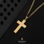 KRKC&CO Cross Pendant, Mens Necklace, Hip Hop Pendant with 3mm 24'' Cuban Chain, Hip Hop Jewelry Street-wear Urban Style for Men KRKC&CO Cross Pendant, Mens Necklace, Hip Hop Pendant with 3mm 24'' Cuban Chain, Hip Hop Jewelry Street-wear Urban Style for Men