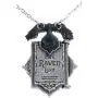 Alchemy of England Poes Raven Locket Necklace