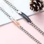 Redrain 2Pcs Couples Bracelets His and Hers Matching Set Stainless Steel Chain Adjustable Personalized Promise Gifts Jewelry Redrain 2Pcs Couples Bracelets His and Hers Matching Set Stainless Steel Chain Adjustable Personalized Promise Gifts Jewelry