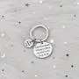 CENWA Buffy Quote Hardest Thing In This World Is To Live In It Be Brave Live Keychain 90s Television Gifts CENWA Buffy Quote Hardest Thing In This World Is To Live In It Be Brave Live Keychain 90s Television Gifts