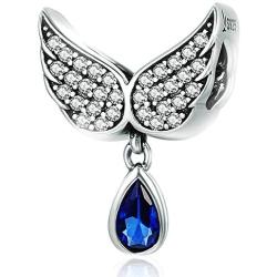 Charms Angel Wing Charms fits Pandora Charms Bracelets 925 Sterling Silver Lucky Charm Charms for Woman Pendant Girl Women Bracelet&Necklace Jewelry Beads Gifts