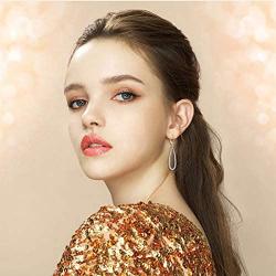 S925 Sterling Silver Vertical Drop Dangle Earrings Gift for Women Teenage Girls